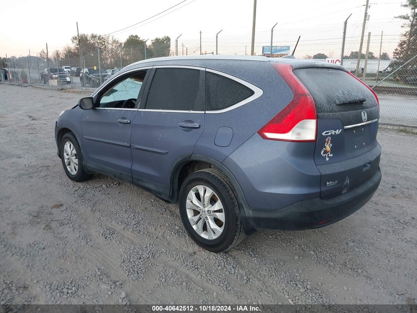 2013 HONDA CR-V EX-L - 2HKRM4H76DH629310