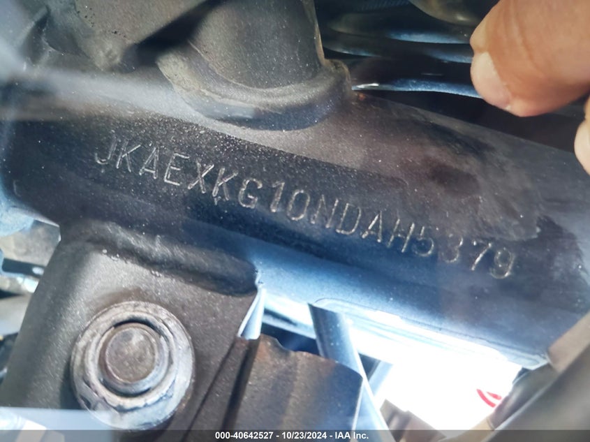 2022 KAWASAKI EX400 - JKAEXKG10NDAH5379