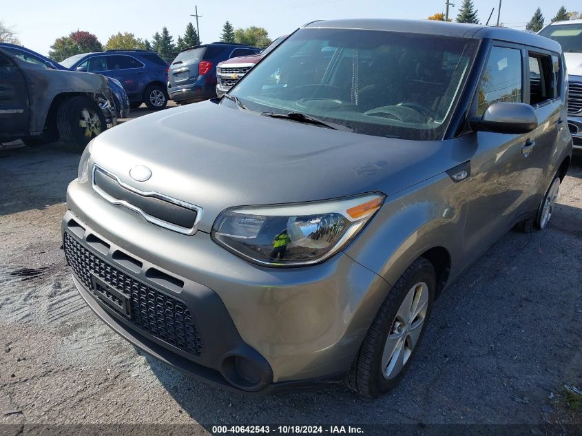 VIN KNDJN2A22E7026616 2014 KIA SOUL no.2