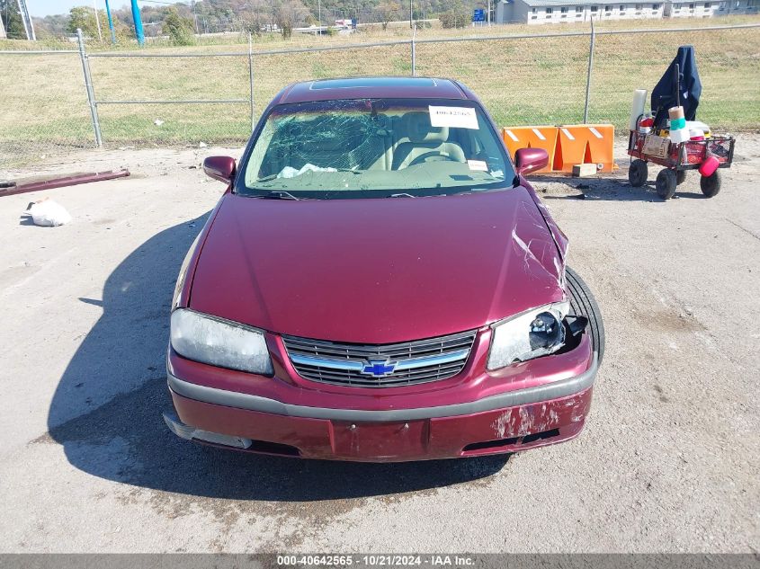 2002 Chevrolet Impala Ls VIN: 2G1WH55K129284914 Lot: 40642565