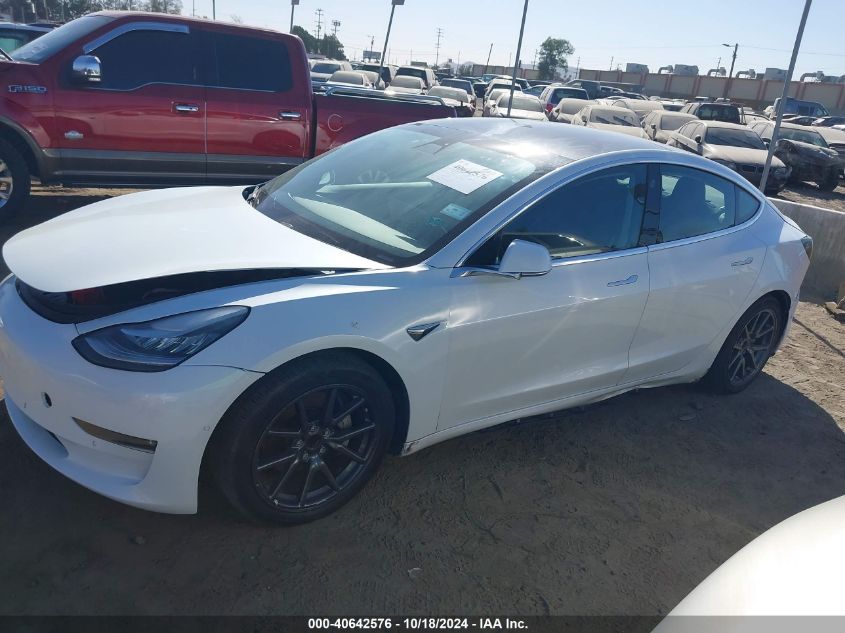 2019 Tesla Model 3 Long Range/Mid Range/Standard Range/Standard Range Plus VIN: 5YJ3E1EA3KF425125 Lot: 40642576