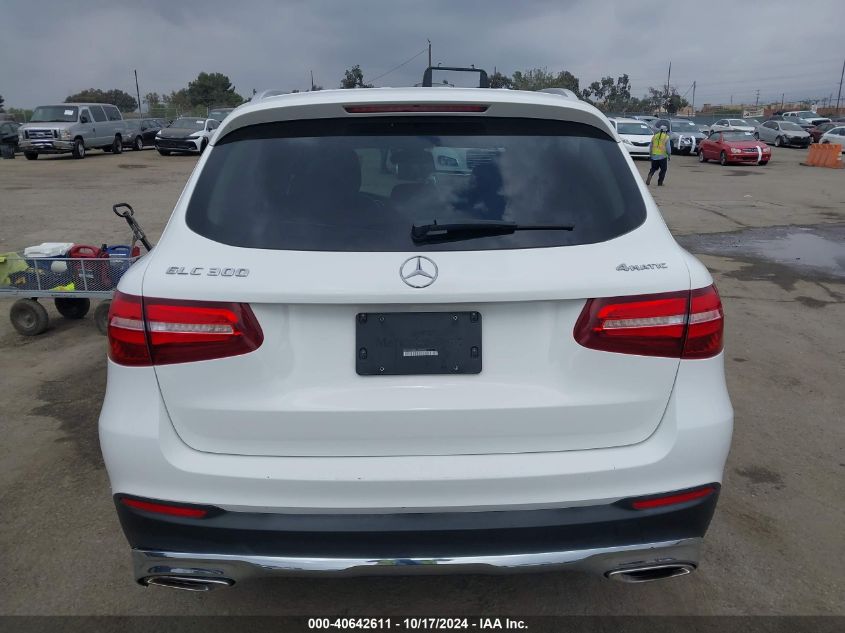 2018 Mercedes-Benz Glc 300 4Matic VIN: WDC0G4KB6JV022326 Lot: 40642611