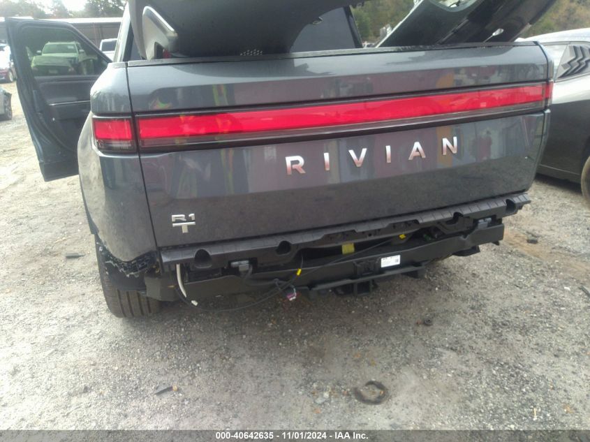 2024 Rivian R1T Adventure Dual Motor Large Pack/Adventure Dual Motor Perf Large Pack VIN: 7FCTGBAA8RN031681 Lot: 40642635