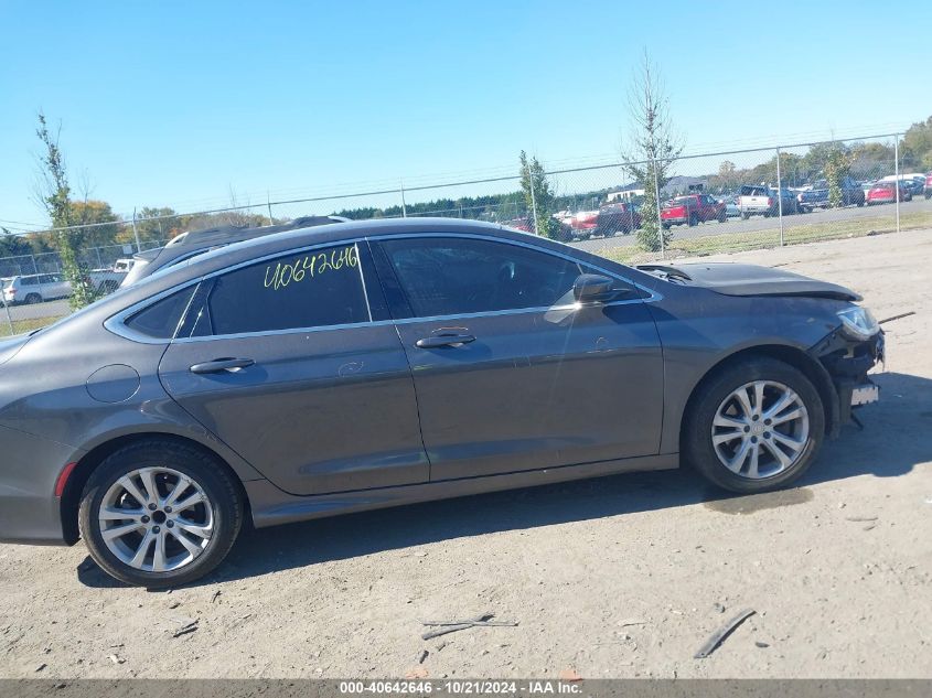 2015 Chrysler 200 Limited VIN: 1C3CCCAB5FN664168 Lot: 40642646