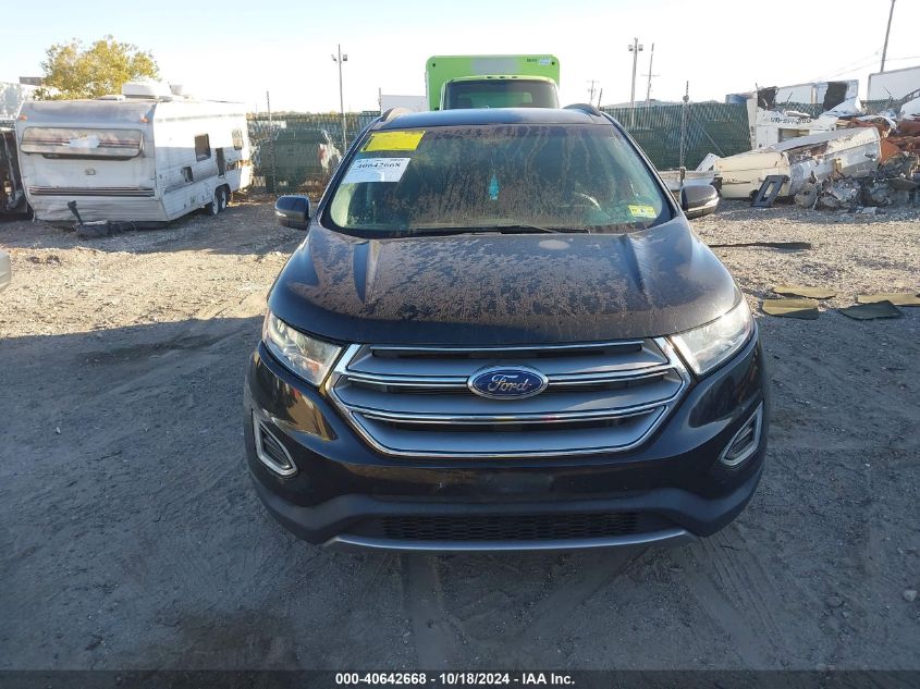 2016 Ford Edge Sel VIN: 2FMPK4J85GBB47343 Lot: 40642668