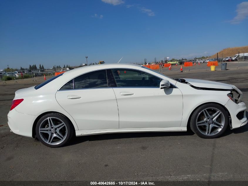 2014 Mercedes-Benz Cla 250 VIN: WDDSJ4EB1EN067634 Lot: 40642685