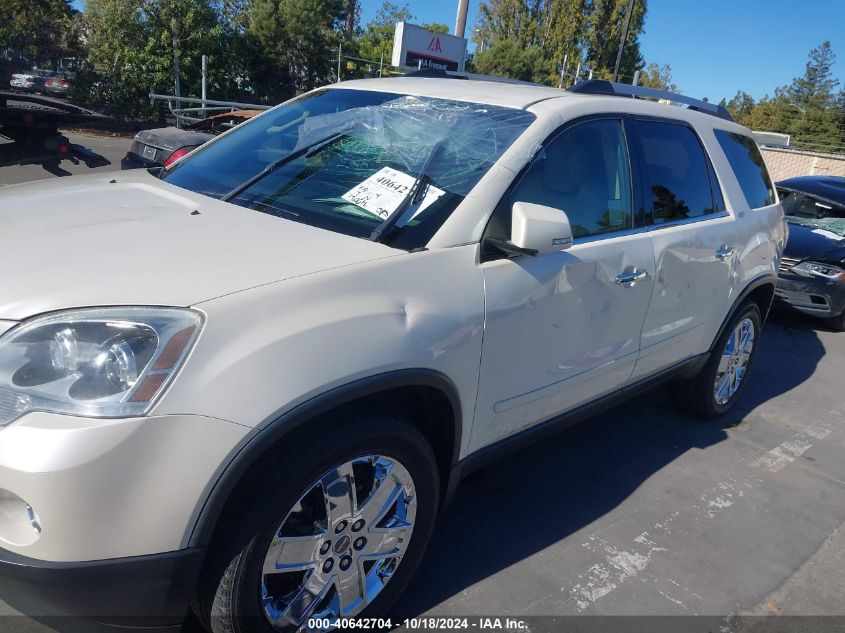 2010 GMC Acadia Slt-2 VIN: 1GKLRNED7AJ216116 Lot: 40642704