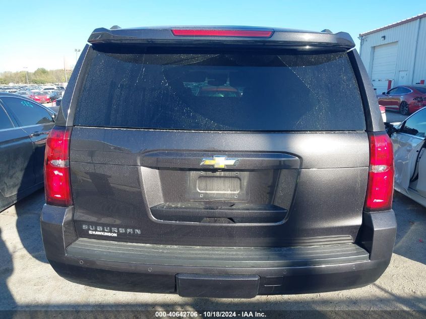 2017 Chevrolet Suburban Lt VIN: 1GNSKHKC0HR406593 Lot: 40642706