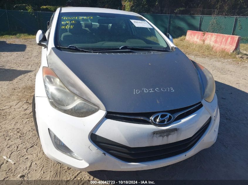 2013 Hyundai Elantra Gs VIN: KMHDH6AE8DU022460 Lot: 40642723