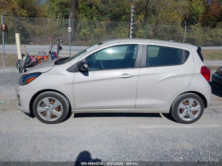 2021 Chevrolet Spark Fwd Ls Automatic VIN: KL8CB6SA3MC712631 Lot: 40642738