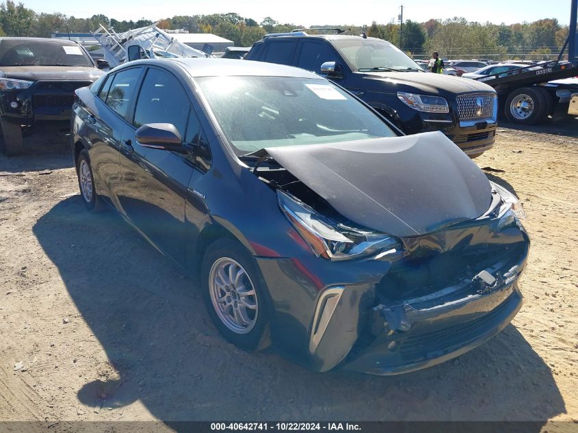 2019 Toyota Prius Xle VIN: JTDL9RFU6K3001642 Lot: 40642741