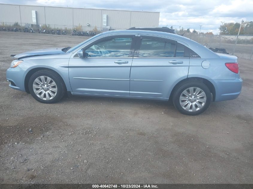 2012 Chrysler 200 Lx VIN: 1C3CCBAB0CN191348 Lot: 40642748