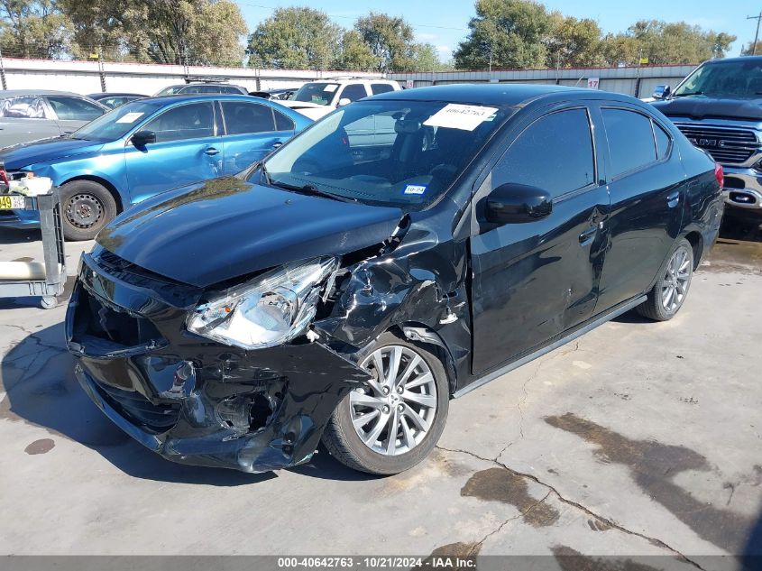 2019 Mitsubishi Mirage G4 Es VIN: ML32F3FJXKHF13050 Lot: 40642763