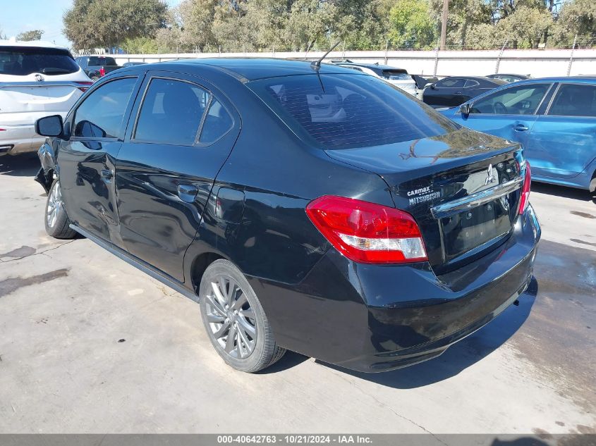 2019 Mitsubishi Mirage G4 Es VIN: ML32F3FJXKHF13050 Lot: 40642763