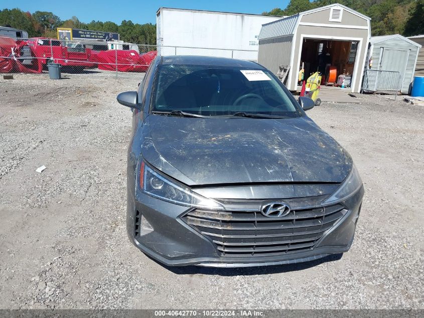 2019 Hyundai Elantra Sel VIN: KMHD84LF8KU744230 Lot: 40642770