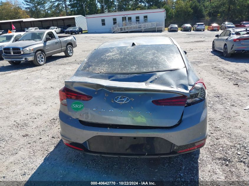 2019 Hyundai Elantra Sel VIN: KMHD84LF8KU744230 Lot: 40642770