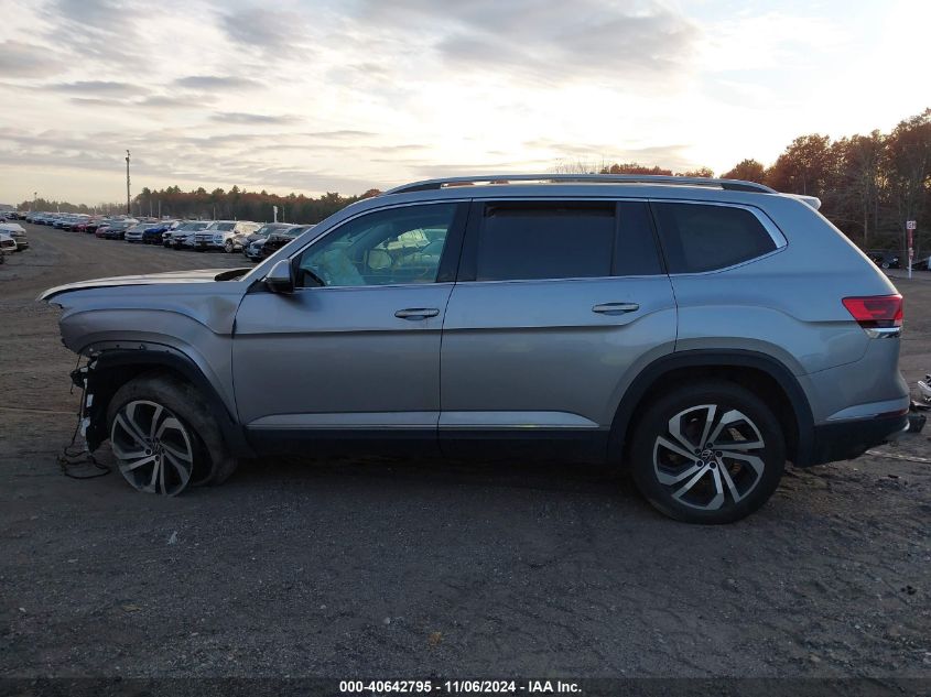 2021 Volkswagen Atlas 3.6L V6 Sel Premium VIN: 1V2TR2CA1MC537532 Lot: 40642795