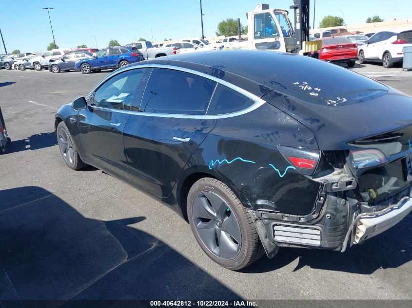 2020 Tesla Model 3 Standard Range Plus Rear-Wheel Drive/Standard Range Rear-Wheel Drive VIN: 5YJ3E1EA8LF427647 Lot: 40642812