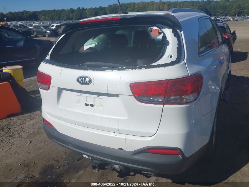 2018 Kia Sorento 3.3L Lx VIN: 5XYPGDA54JG370651 Lot: 40642822