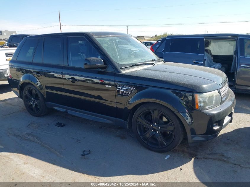 2013 Land Rover Range Rover Sport Hse VIN: SALSK2D43DA766535 Lot: 40642842