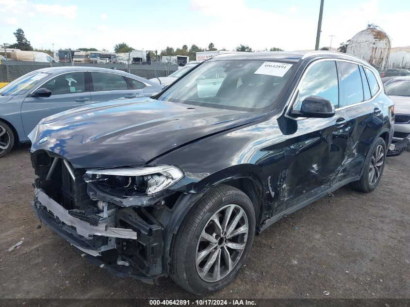 VIN 5UXTR9C59KLP97914 2019 BMW X3, Xdrive30I no.2