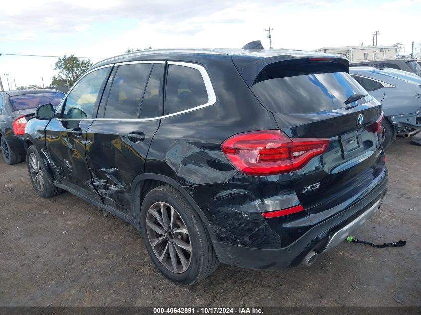 2019 BMW X3 XDRIVE30I - 5UXTR9C59KLP97914