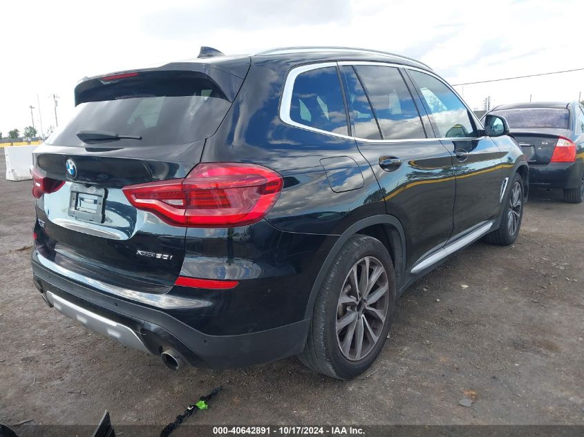 2019 BMW X3 XDRIVE30I - 5UXTR9C59KLP97914