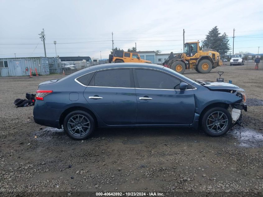 VIN 3N1AB7AP8EY265378 2014 Nissan Sentra, S no.14