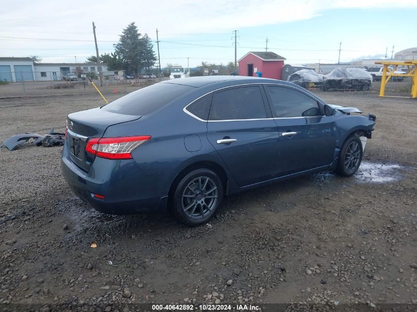 VIN 3N1AB7AP8EY265378 2014 Nissan Sentra, S no.4