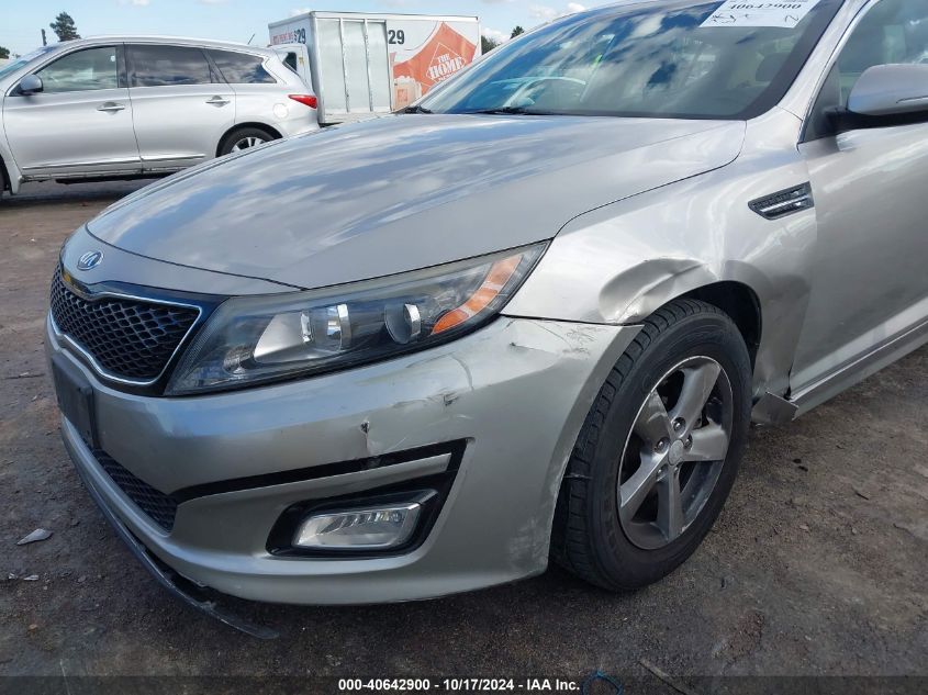 2015 Kia Optima Lx VIN: 5XXGM4A77FG435983 Lot: 40642900