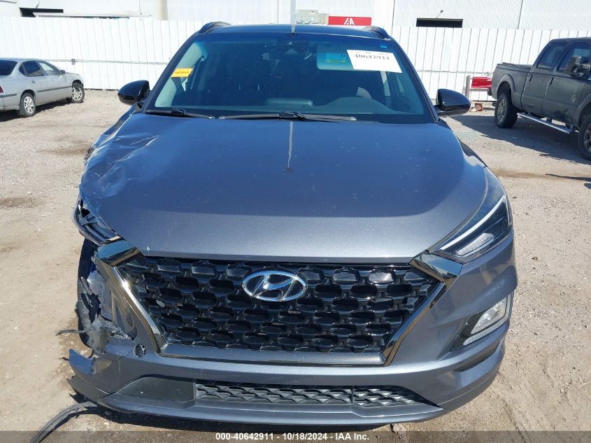 2019 Hyundai Tucson Night VIN: KM8J33AL4KU020104 Lot: 40642911