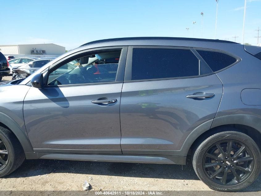 2019 Hyundai Tucson Night VIN: KM8J33AL4KU020104 Lot: 40642911