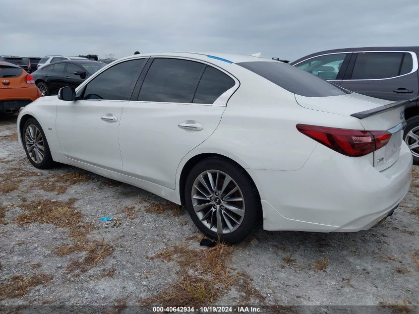 2018 Infiniti Q50 Luxe/Sport VIN: JN1EV7AR8JM442700 Lot: 40642934