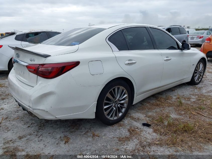 2018 Infiniti Q50 Luxe/Sport VIN: JN1EV7AR8JM442700 Lot: 40642934