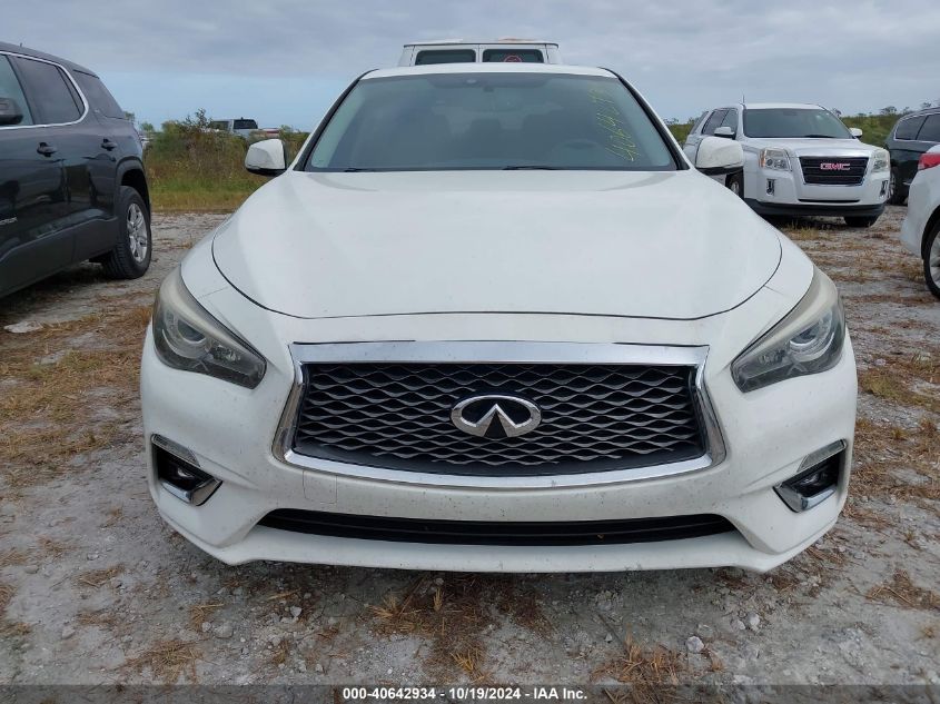 2018 Infiniti Q50 Luxe/Sport VIN: JN1EV7AR8JM442700 Lot: 40642934