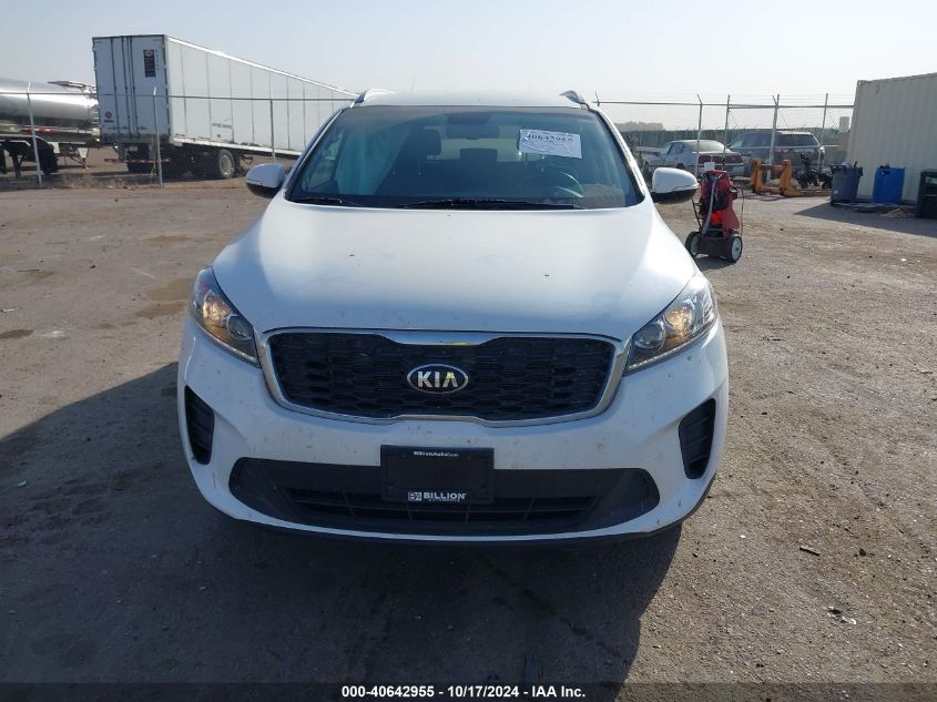 2019 Kia Sorento 2.4L Lx VIN: 5XYPGDA38KG575163 Lot: 40642955