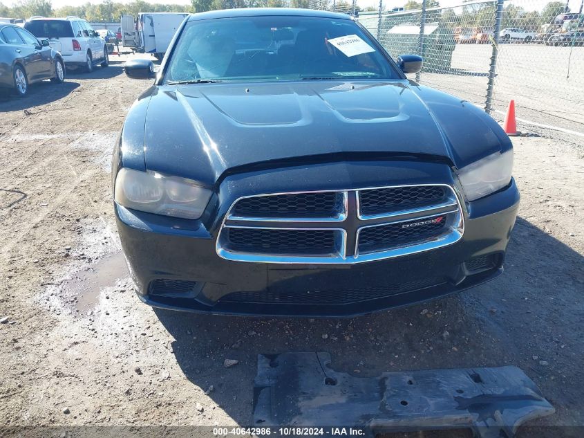 2012 Dodge Charger Se VIN: 2C3CDXBG9CH203025 Lot: 40642986