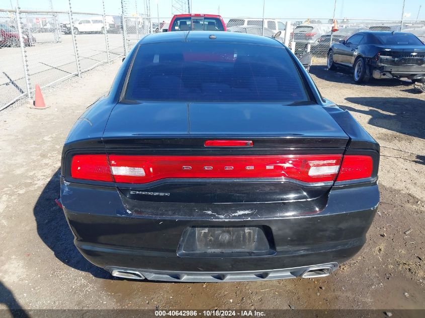 2012 Dodge Charger Se VIN: 2C3CDXBG9CH203025 Lot: 40642986