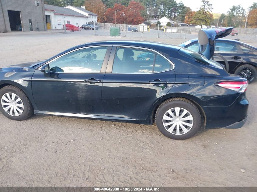 2018 Toyota Camry Hybrid Le VIN: 4T1B31HK1JU501383 Lot: 40642990