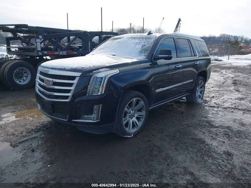 Vin: 1gys4nkj9fr697490, lot: 41132139, cadillac escalade premium 20152