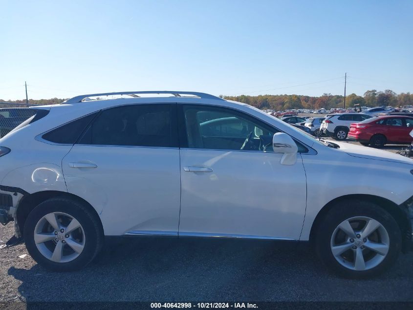 2013 Lexus Rx 350 350/Base/F Sport VIN: 2T2BK1BA9DC203717 Lot: 40642998