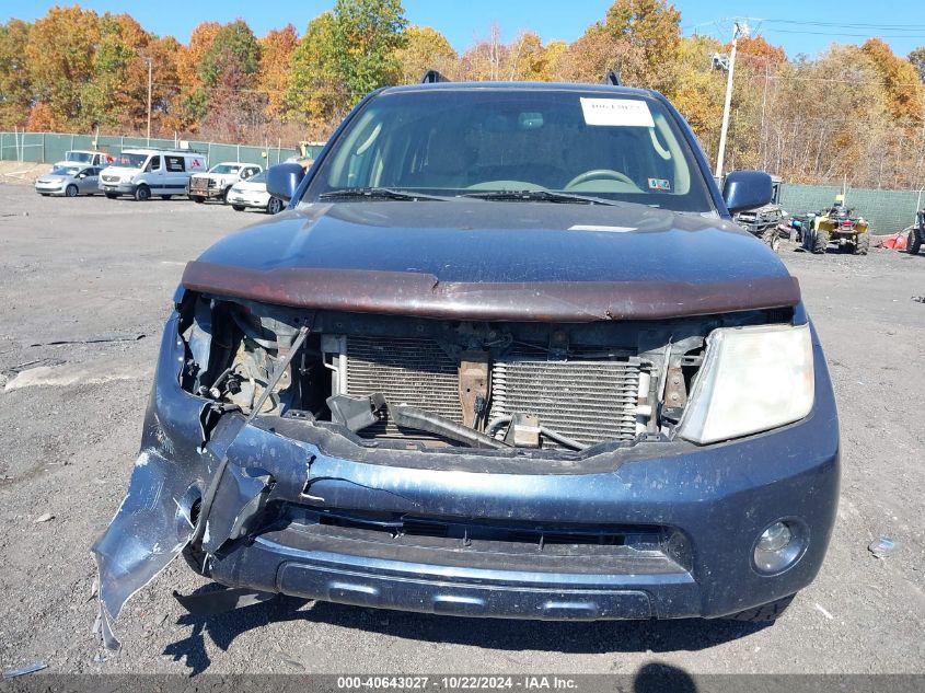 2011 Nissan Pathfinder Sv VIN: 5N1AR1NB8BC610851 Lot: 40643027