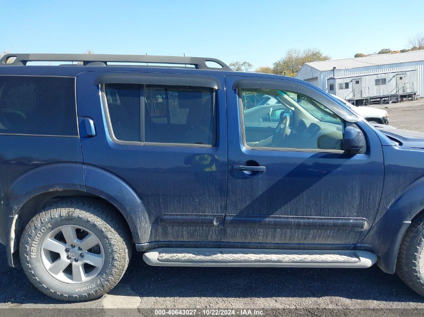 2011 Nissan Pathfinder Sv VIN: 5N1AR1NB8BC610851 Lot: 40643027