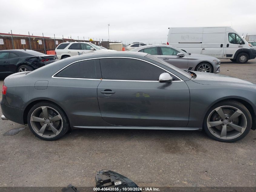 2012 Audi S5 4.2 Special Edition VIN: WAUVVAFRXCA016074 Lot: 40643035