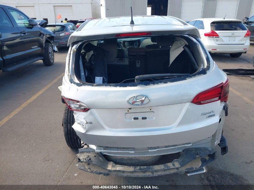 2018 HYUNDAI SANTA FE SPORT 2.4L - 5XYZTDLB6JG572656