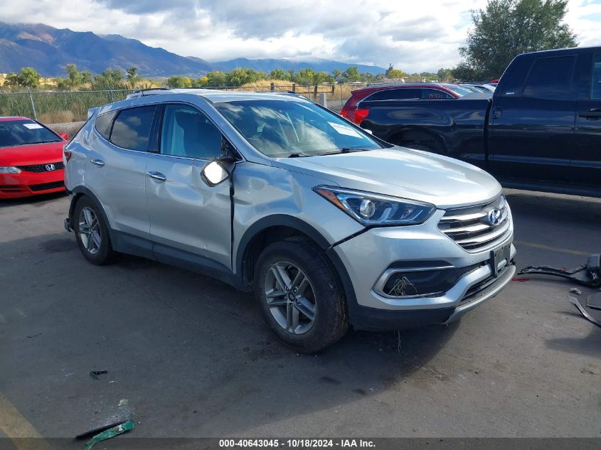 VIN 5XYZTDLB6JG572656 2018 Hyundai Santa Fe, Sport... no.1