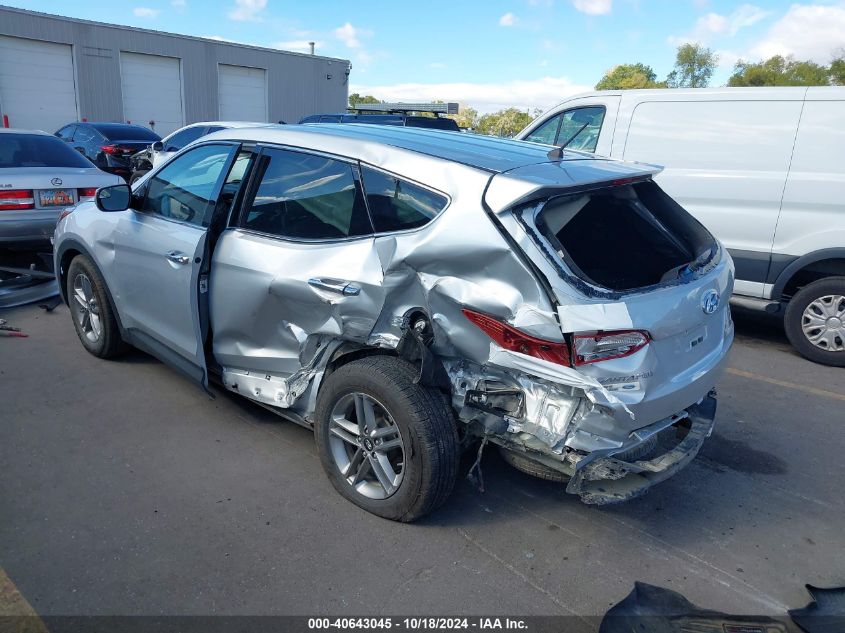 VIN 5XYZTDLB6JG572656 2018 Hyundai Santa Fe, Sport... no.3