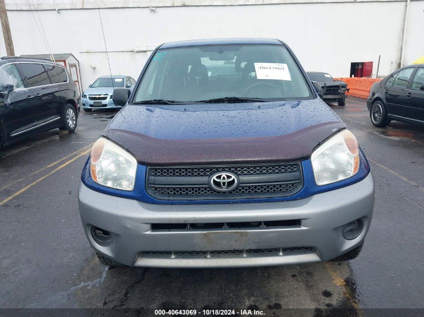 2005 Toyota Rav4 VIN: JTEGD20V250060195 Lot: 40643069