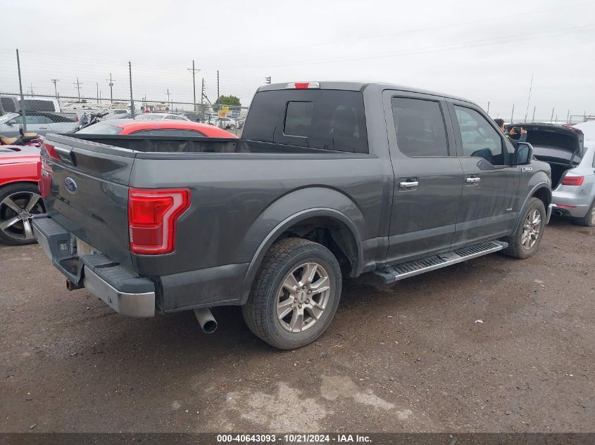 VIN 1FTEW1CPXFKF01218 2015 FORD F-150 no.4