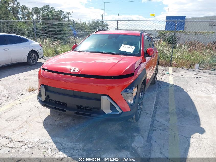 2024 Hyundai Kona Sel VIN: KM8HB3AB3RU150622 Lot: 40643096